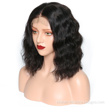 Bob Straight Hair wigs Brazilian Virgin Hair Straight Lace Front Human Hair Wigs Swiss Lace Frontal Wig